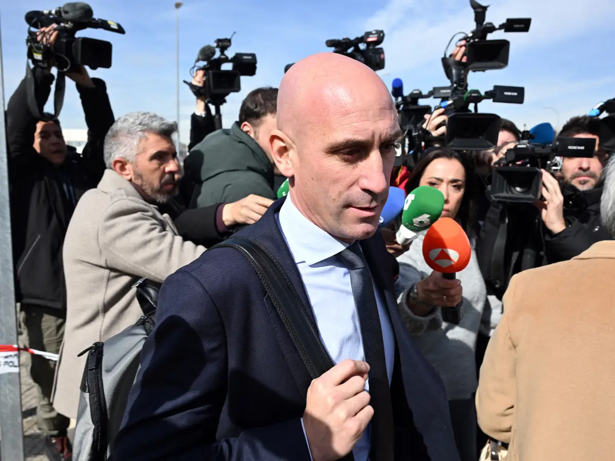 Watch: Luis Rubiales, controversial Spanish football administrator, pelted with eggs during book presentation Watch: Luis Rubiales, controversial Spanish football administrator, pelted with eggs during book presentation