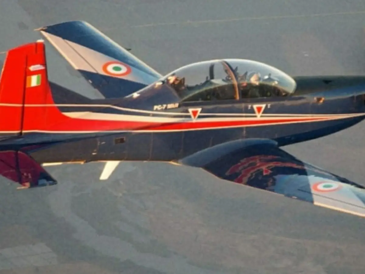 IAF trainer plane crashes in Chennai; pilot safe IAF trainer plane crashes in Chennai; pilot safe