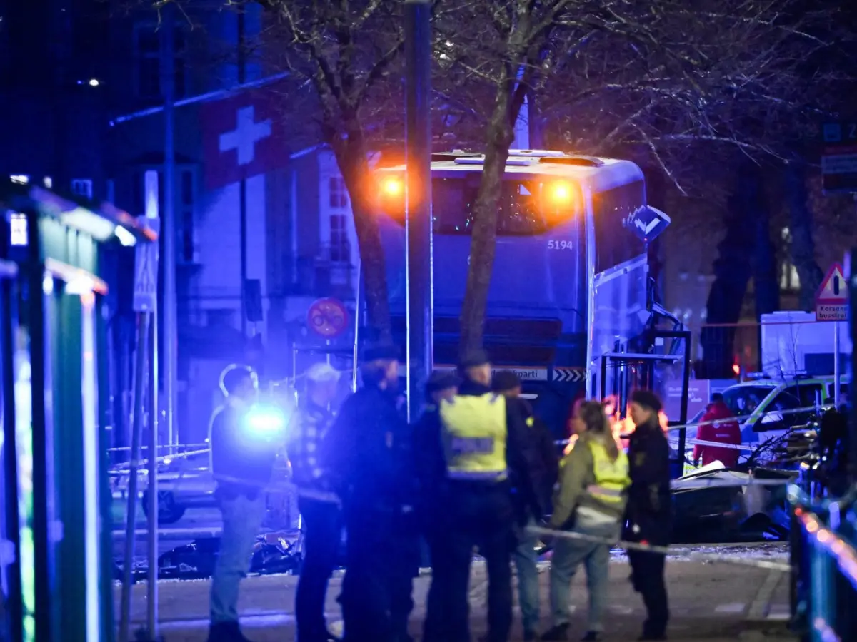 Many feared dead in Sweden’s Stockholm after bus ramped into pedestrians Many feared dead in Sweden’s Stockholm after bus ramped into pedestrians