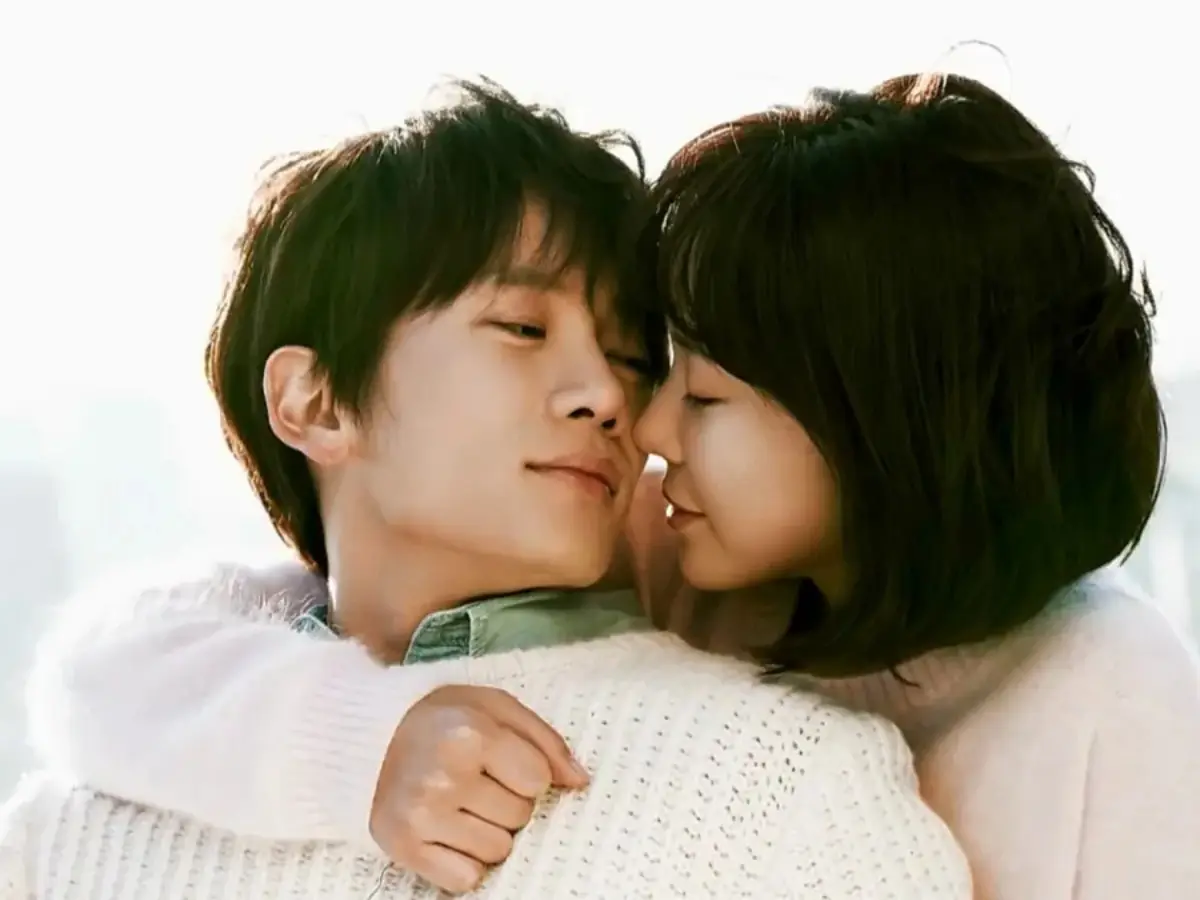 Hwang Jung-eum and Ji Sung