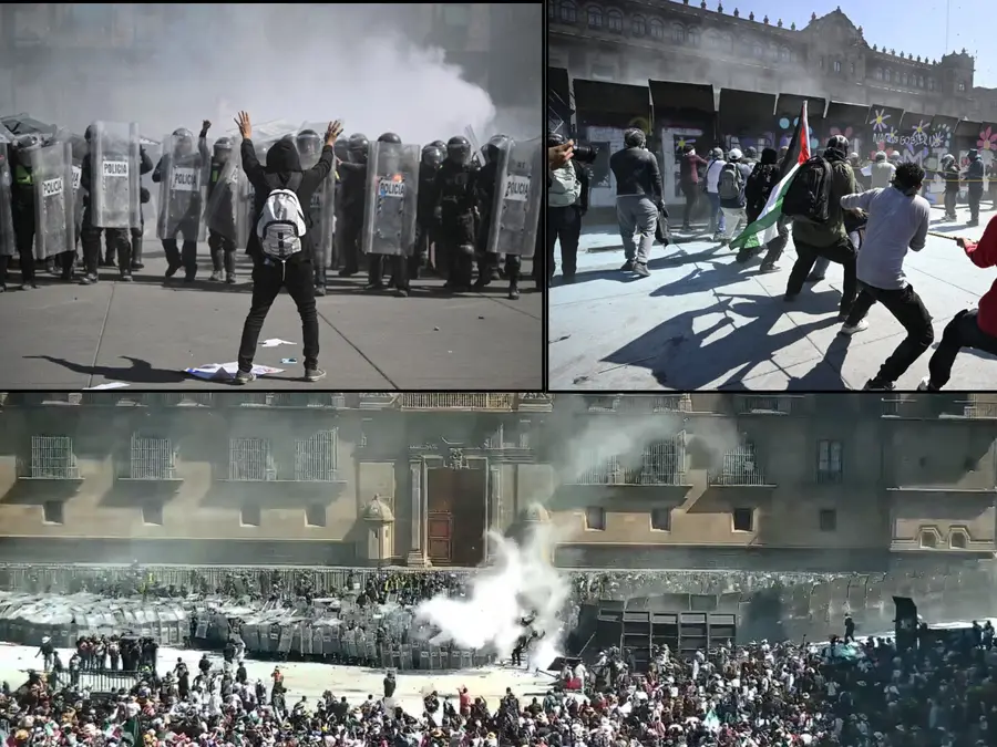 Tear gas, straw hats and graffiti: Why are Gen Z protesting in Mexico and how is government responding