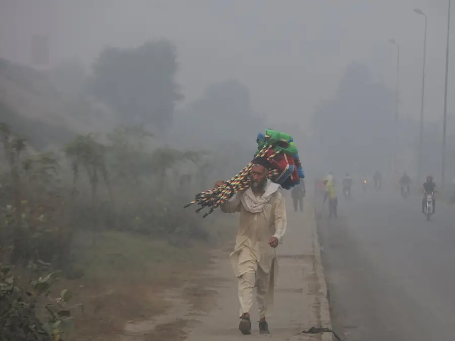 Pakistan's Lahore tops global pollution index as hazardous smog engulfs Punjab