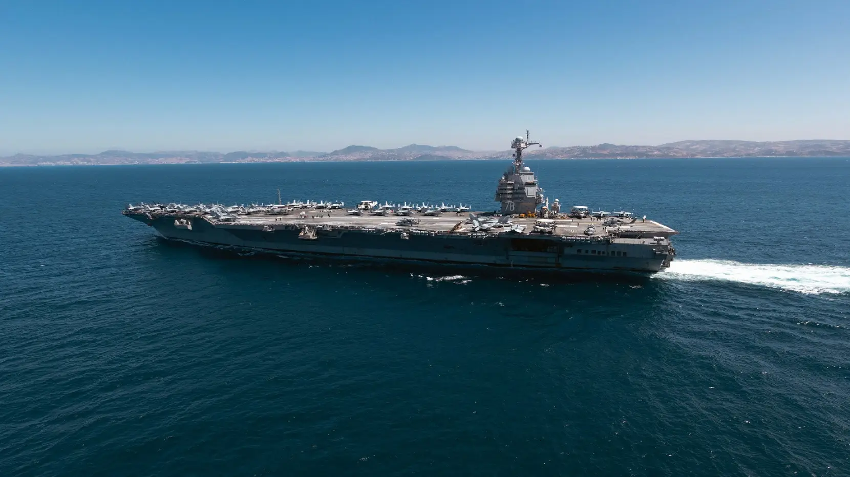 Most advanced US aircraft carrier arrives in Caribbean in major buildup near Venezuela