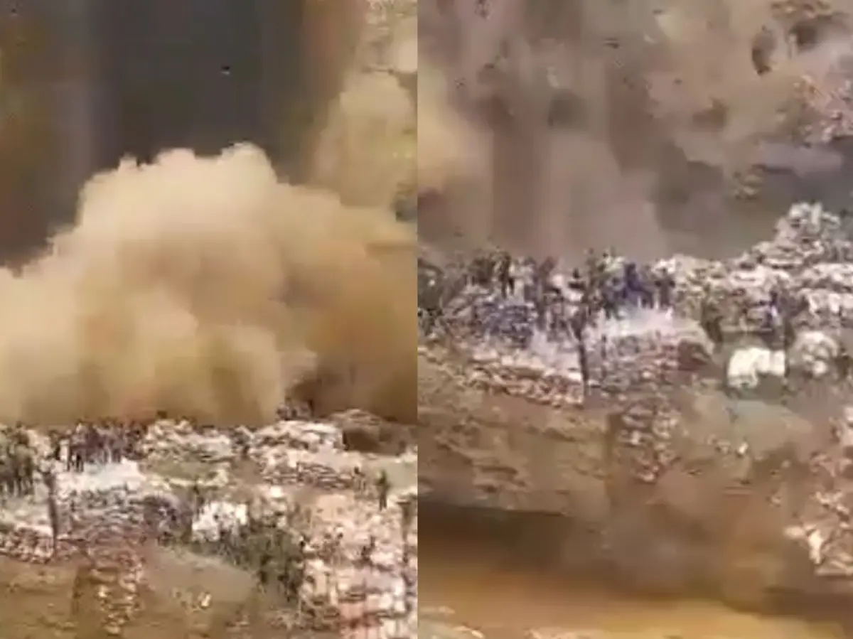 Horrific video captures moment Congo copper mine collapses; at least 32 dead Horrific video captures moment Congo copper mine collapses; at least 32 dead