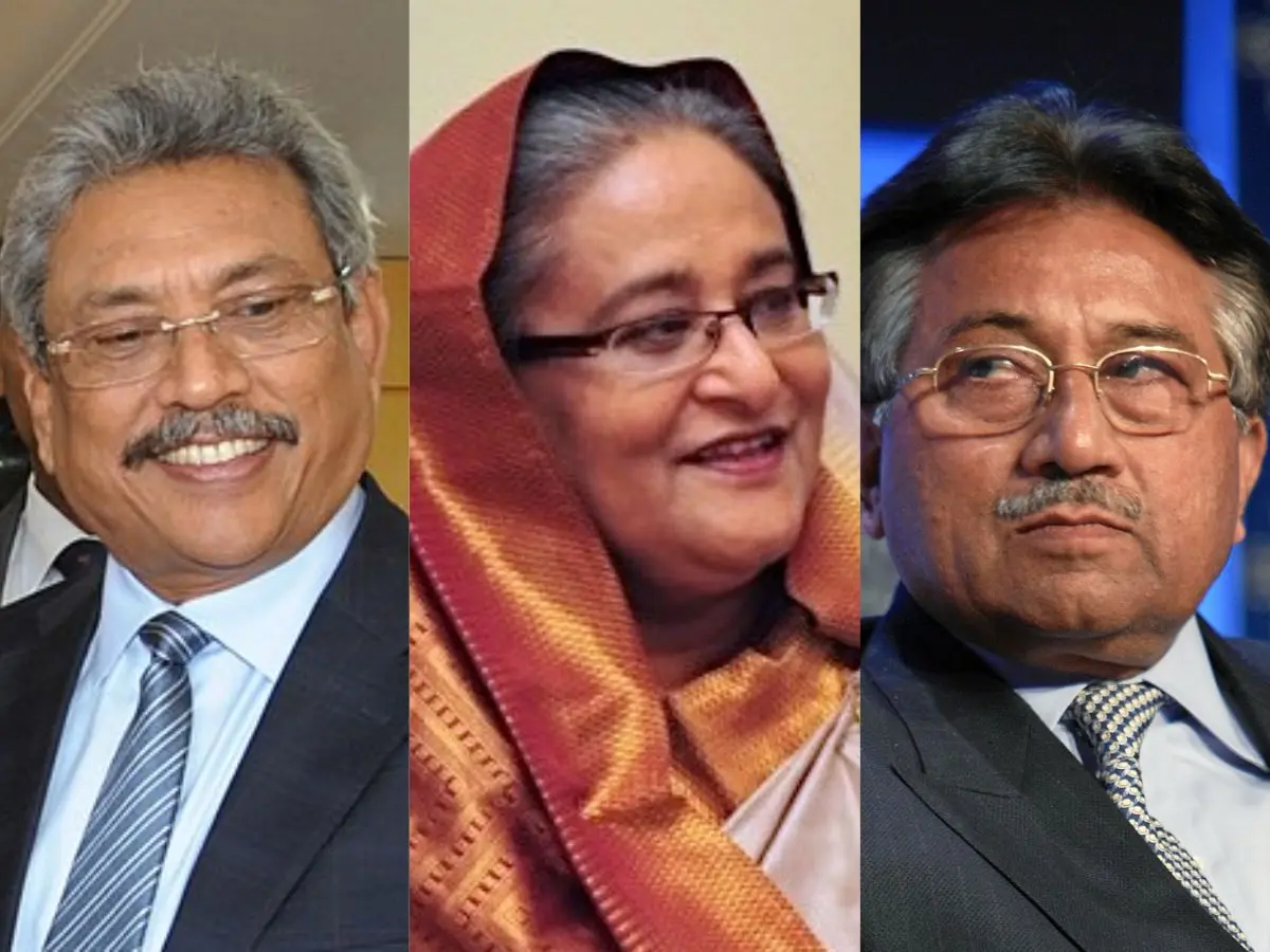Sheikh Hasina, Pervez Musharraf, Rajapaksa and more: 6 leaders who fled their countries after political crisis