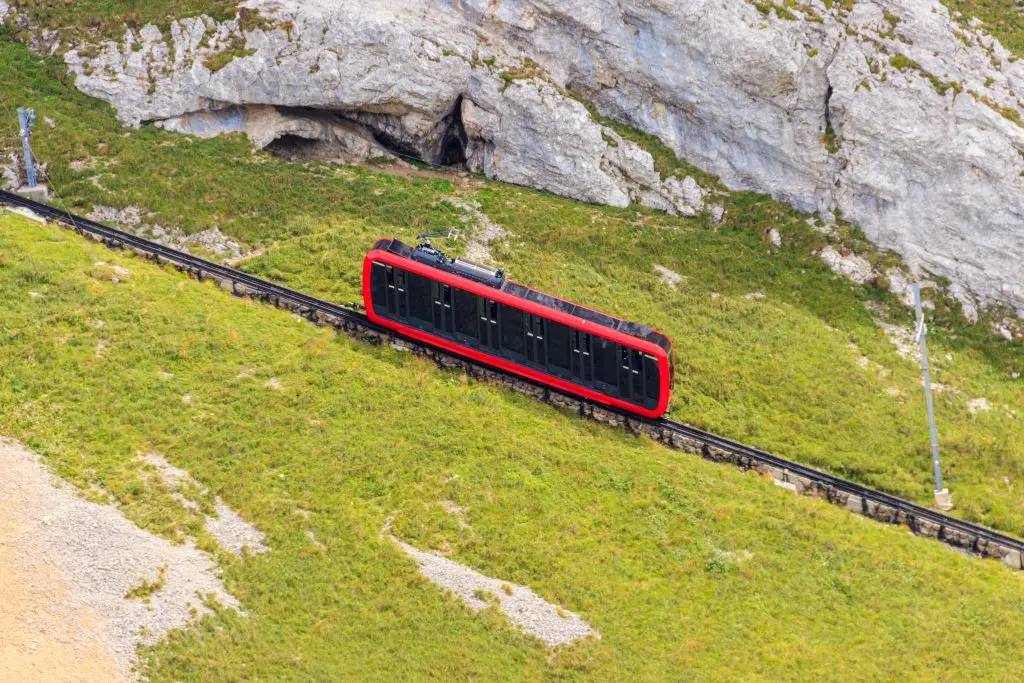 Funicular Systems for Steep Inclines