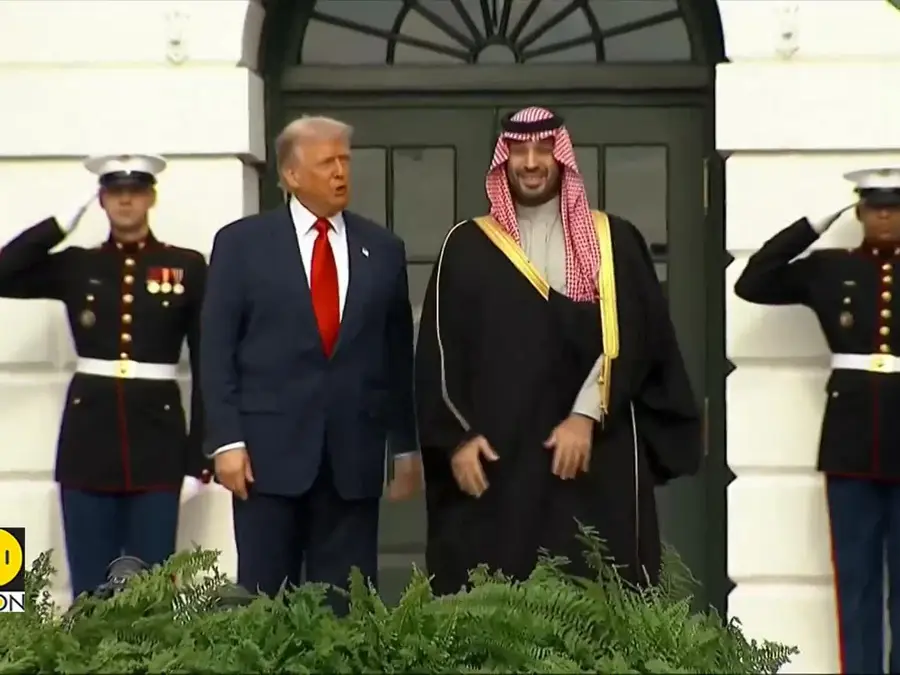  Trump Welcomes Saudi Crown Prince to White House, Ronaldo Also To Join?