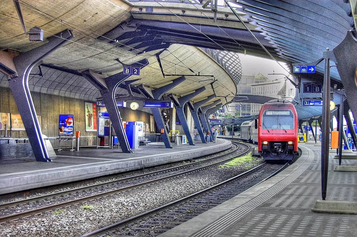 Stadelhofen Station, Zürich, Switzerland