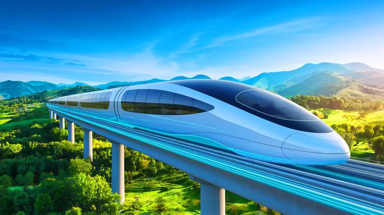How magnetic trains float at high speed and the technology behind them