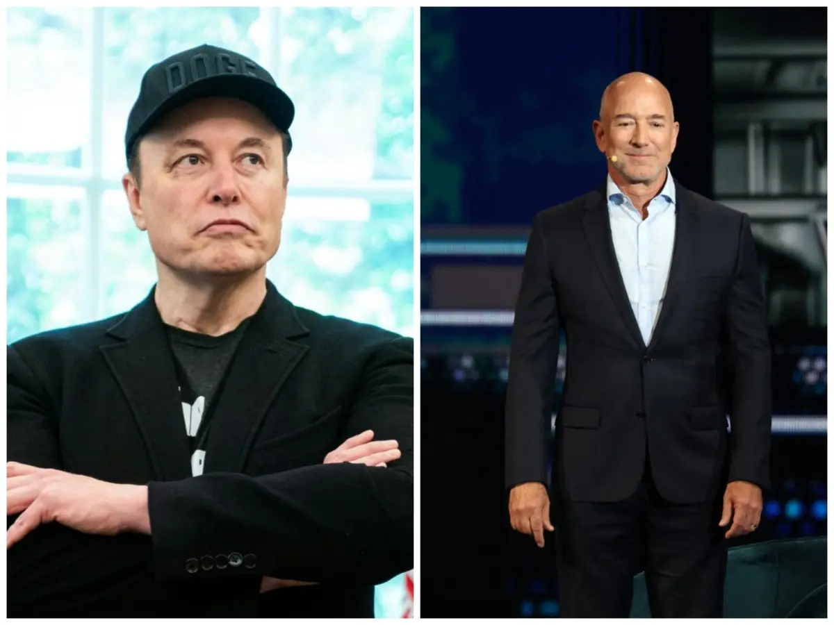Elon Musk calls Jeff Bezos a ‘copycat’ after Amazon founder launches $6.2B AI startup 'Prometheus' Elon Musk calls Jeff Bezos a ‘copycat’ after Amazon founder launches $6.2B AI startup 'Prometheus'