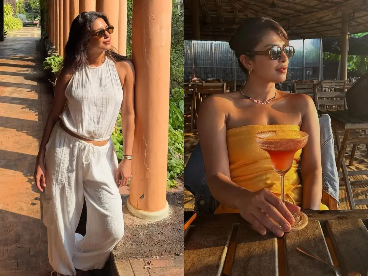 Priyanka Chopra enjoys a 'healing' vacation in Goa after Varanasi title launch | See pics Priyanka Chopra enjoys a 'healing' vacation in Goa after Varanasi title launch | See pics