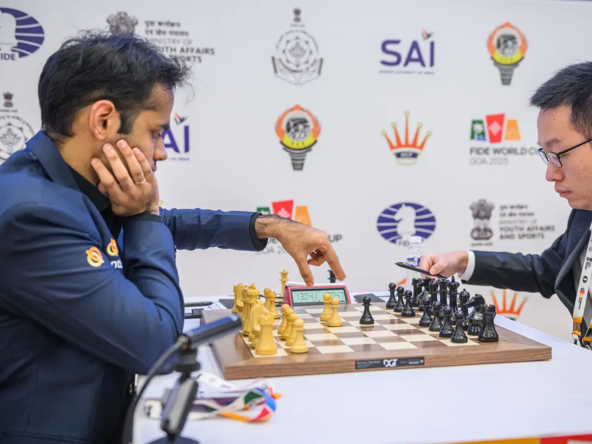 FIDE World Cup 2025: Arjun Erigaisi, Wei Yi quarters heads to tiebreak; Nodirbek Abdusattorov seals semis spot FIDE World Cup 2025: Arjun Erigaisi, Wei Yi quarters heads to tiebreak; Nodirbek Abdusattorov seals semis spot