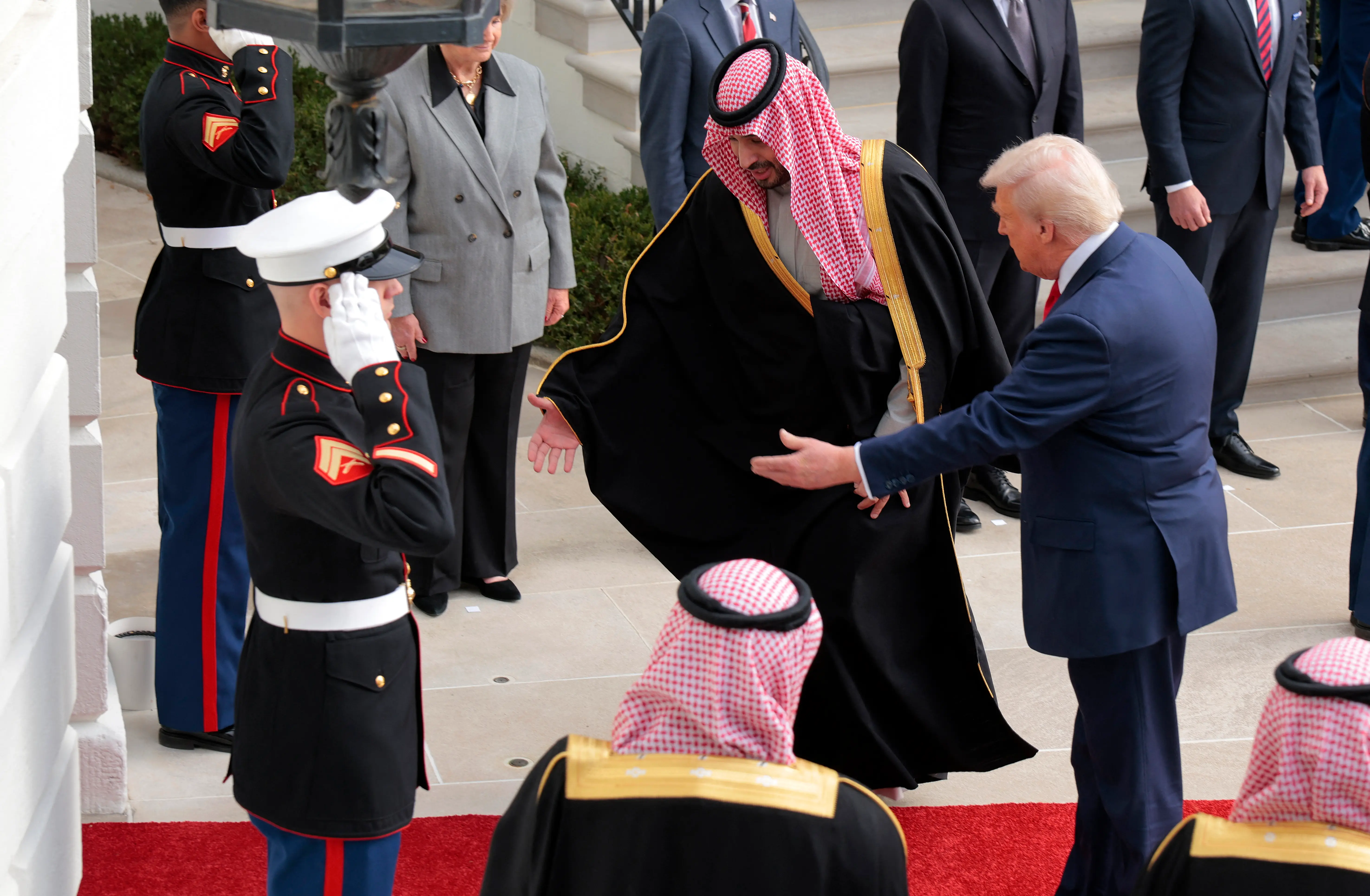 MBS in White House