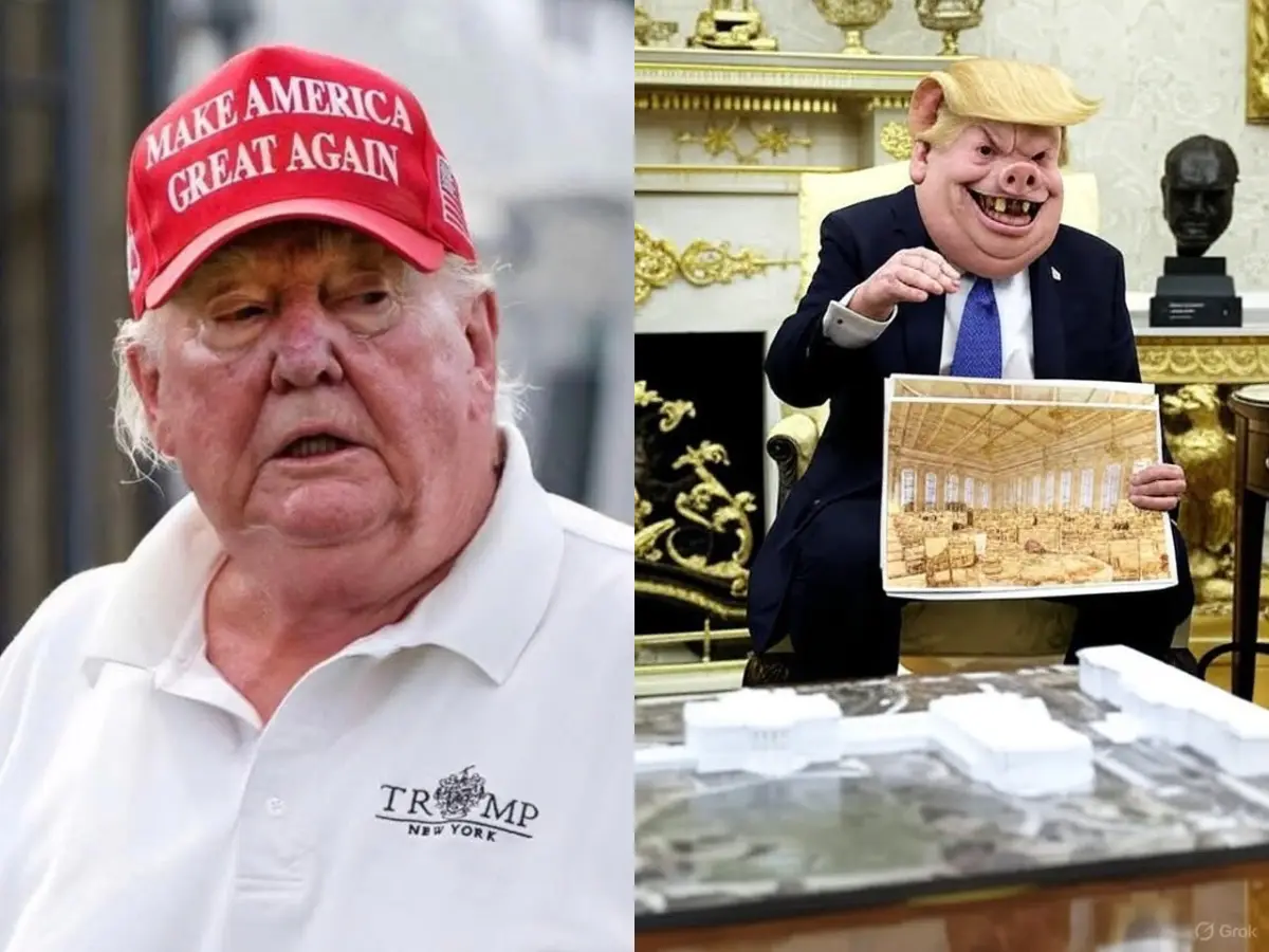 Gavin Newsom flips 'quiet, piggy' insult on Trump, trolls POTUS with humiliating pictures. Check them out HERE Gavin Newsom flips 'quiet, piggy' insult on Trump, trolls POTUS with humiliating pictures. Check them out HERE
