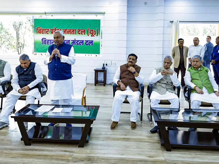 Nitish Kumar elected NDA legislature leader, set to take oath as Bihar CM for record tenth time