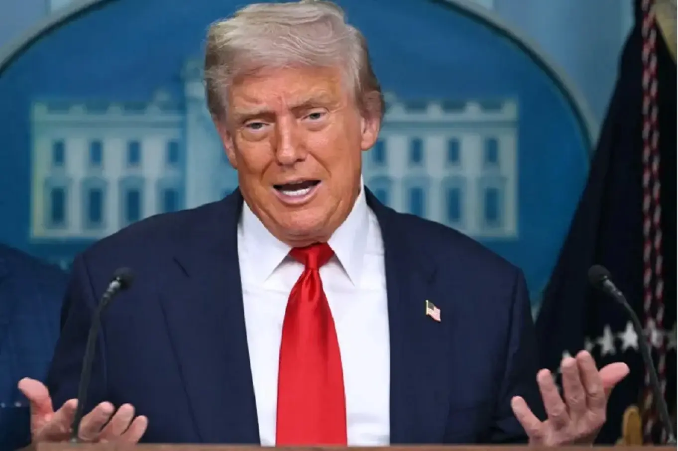 Trump defends ‘seditious treason’ remark, Democrat seeks police probe into president’s posts