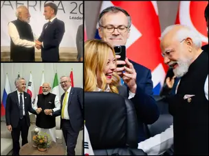 From Meloni to 'Tulsi bhai': PM Modi’s high-powered G20 diplomacy IN PICTURES