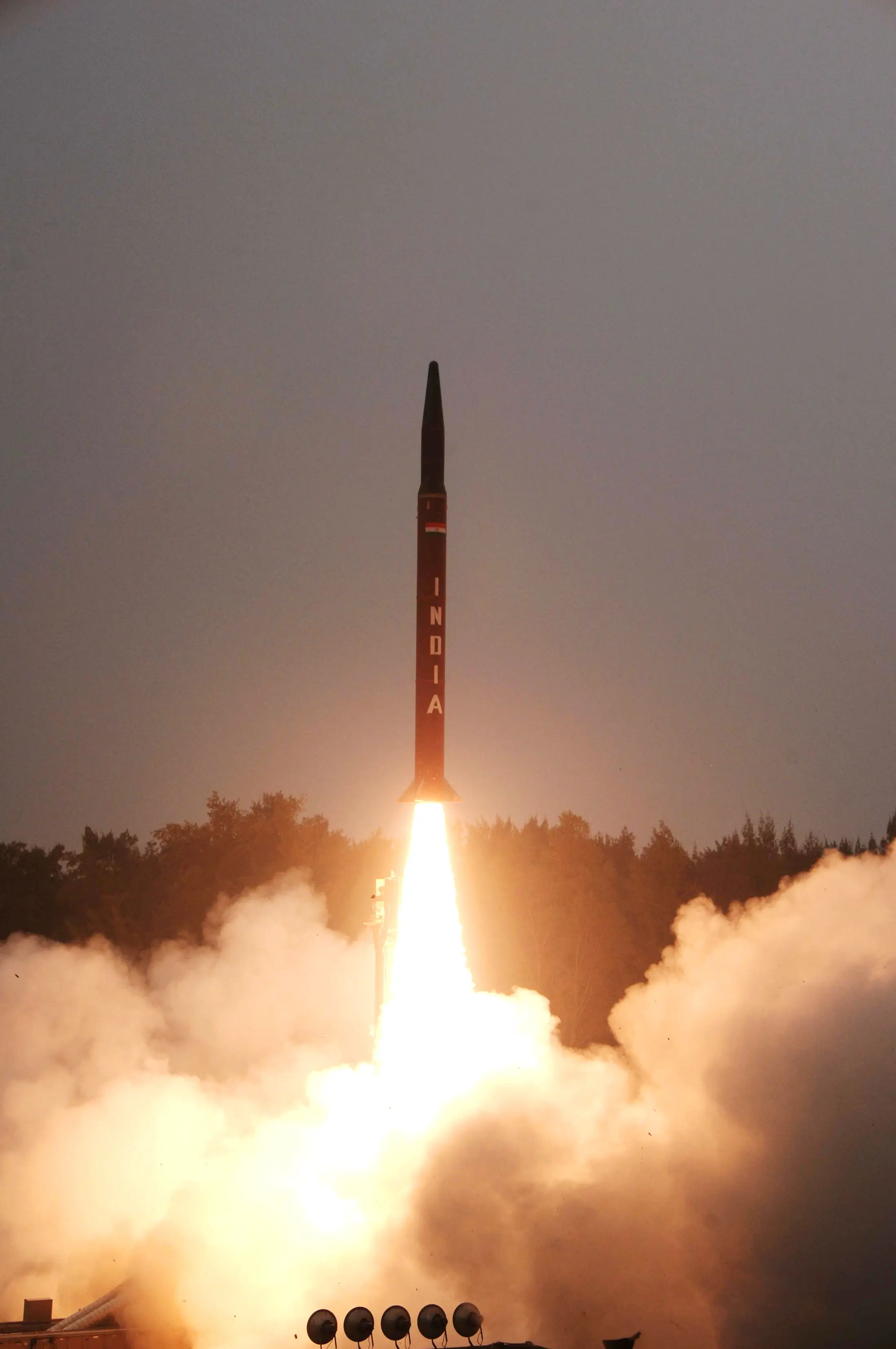 Agni-I and II — the theatre-range force