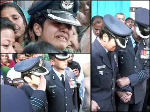 Tearful goodbye, gun salute and grief: Last rites of Wing Commander Namansh Syal, who died in Tejas crash, performed