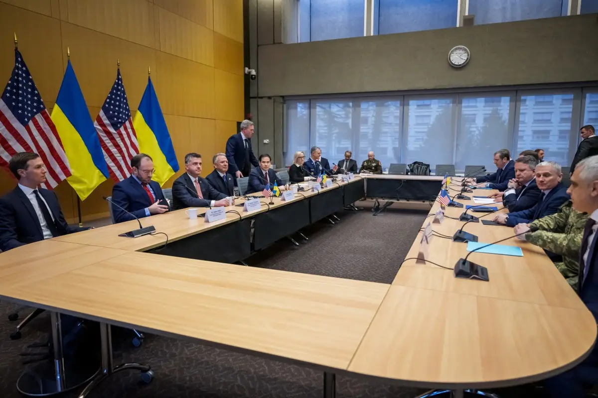 US says Geneva talks a 'significant step,' vows no peace deal without full Ukrainian sovereignty