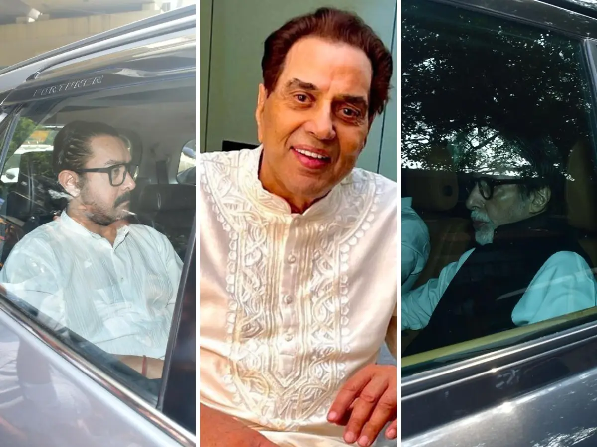 Dharmendra passes away: Amitabh Bachchan, Aamir Khan, Salman Khan join Deol family at the actor’s cremation ceremony Dharmendra passes away: Amitabh Bachchan, Aamir Khan, Salman Khan join Deol family at the actor’s cremation ceremony