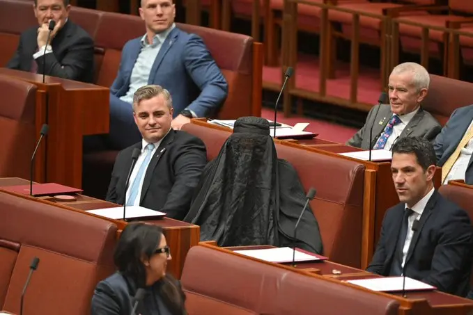 Australia senator, who wore burqa in parl in bid to ban it, suspended. Here's all about it