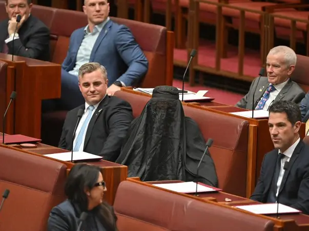 Australia senator, who wore burqa in parl in bid to ban it, suspended. Here's all about it Australia senator, who wore burqa in parl in bid to ban it, suspended. Here's all about it