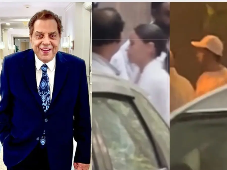Ranbir Kapoor, Alia Bhatt visit Dharmendra’s residence to pay tribute. Watch