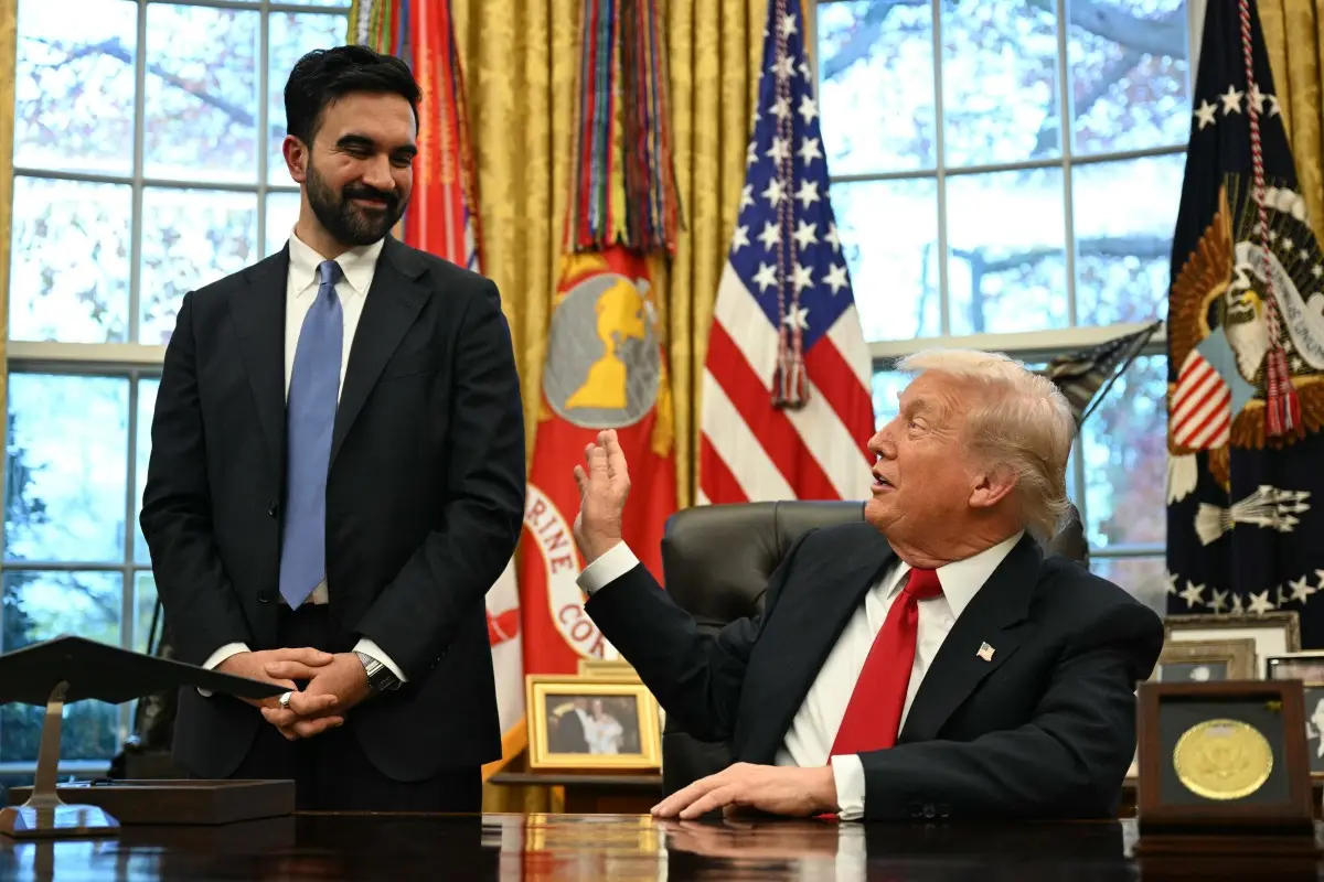 WATCH: Zohran Mamdani saw ‘weirdest thing’ in White House while waiting for Donald Trump