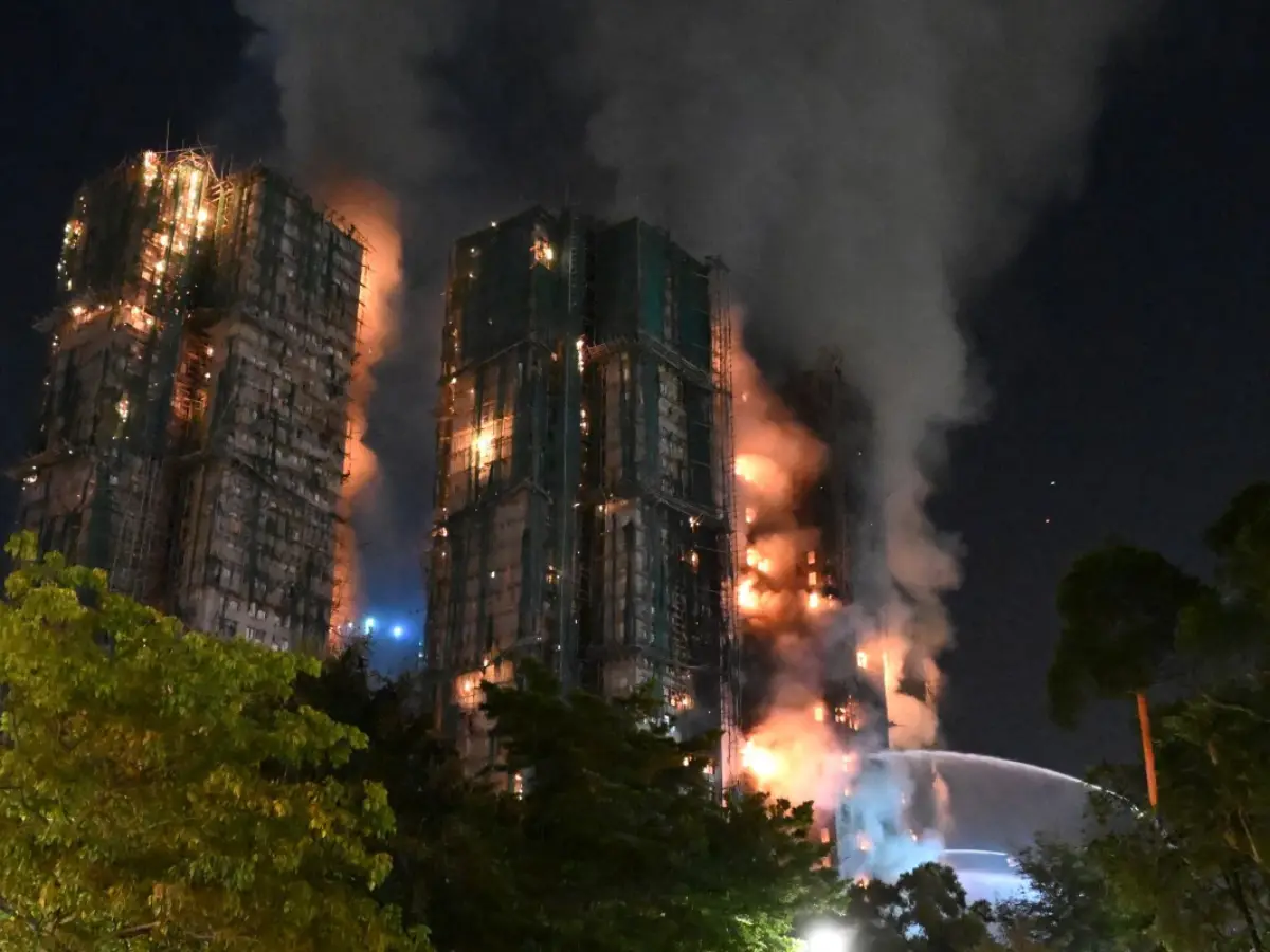 Death toll in Hong Kong high-rise fire mounts to 36, over 200 people missing