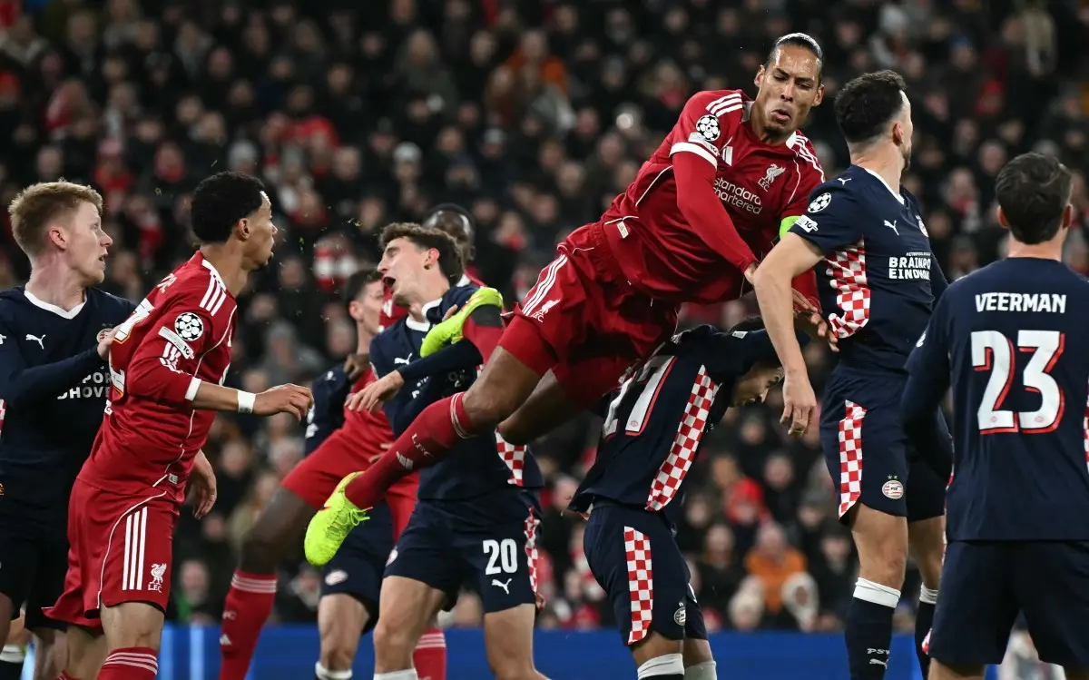Champions League: Liverpool lose 1-4 to PSV at Anfield, Arsenal end Bayern Munich's unbeaten start