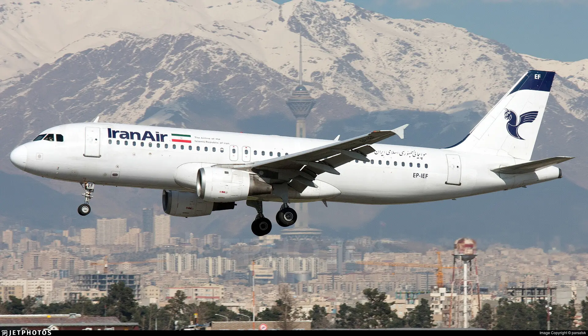 6. Iran Aseman Airlines Flight 3704 — Airbus A320 (2018)