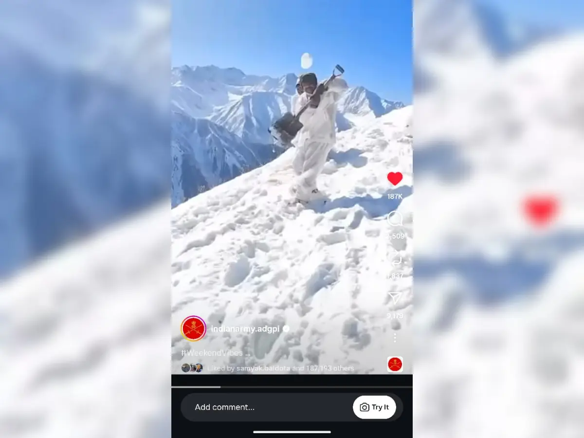 WATCH: Indian army’s snow cricket reel takes internet by storm