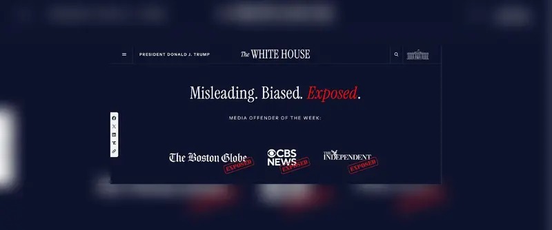 White House launches website to ‘expose’ ‘misleading, biased’ coverage of Trump admin White House launches website to ‘expose’ ‘misleading, biased’ coverage of Trump admin
