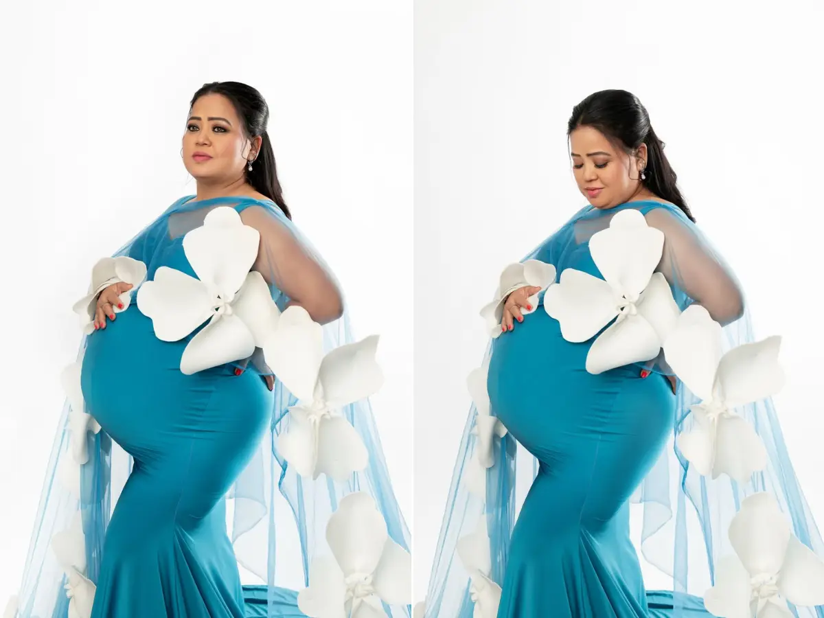 Mom-to-be Bharti Singh shares maternity photos: Dolled up in a mermaid-gown | See pics