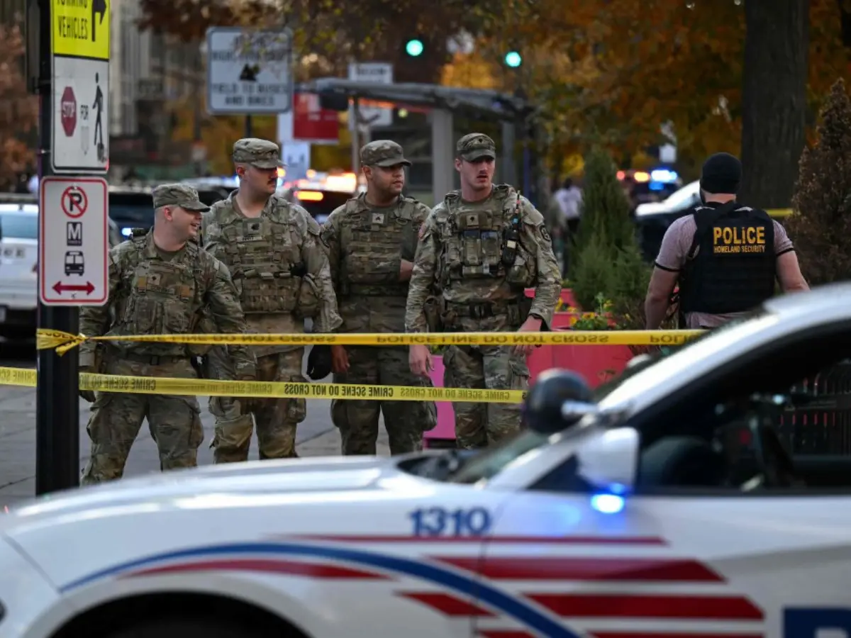 'Positive news': US National Guard shot near White House shows improvement; condition remains critical 'Positive news': US National Guard shot near White House shows improvement; condition remains critical