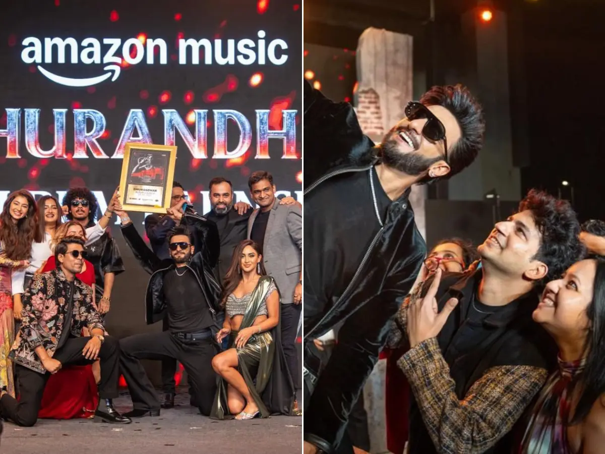 Dhurandhar album launch: Ranveer Singh, Hanumankind, Jasmine Sandlas, Shashwat Sachdev set the stage on fire