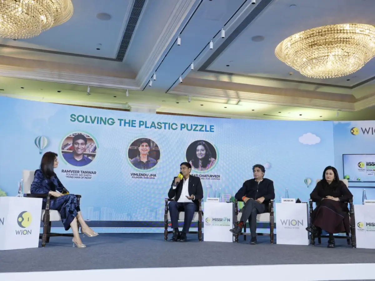 'Solution to solve plastic problem is to stop its use': Experts underline urgency at WION’s Mission Sustainability 'Solution to solve plastic problem is to stop its use': Experts underline urgency at WION’s Mission Sustainability