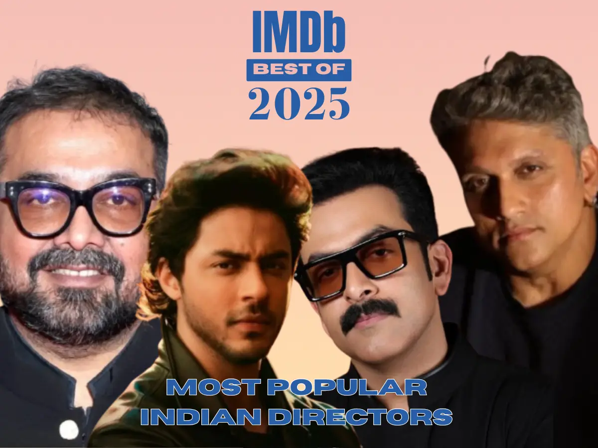 IMDb's most popular Indian directors list 2025: Aryan Khan, Mohit Suri and more