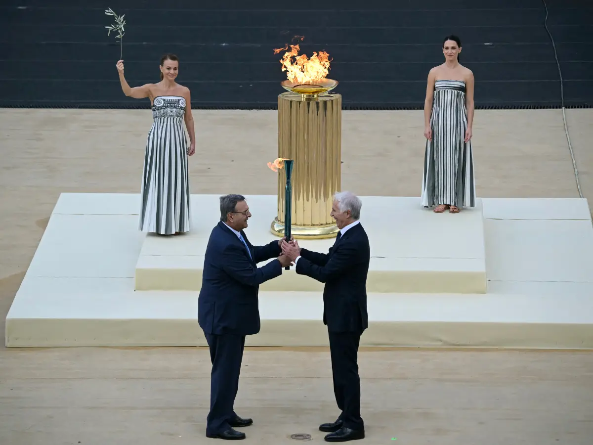 2026 Winter Olympics flame lands in Italy