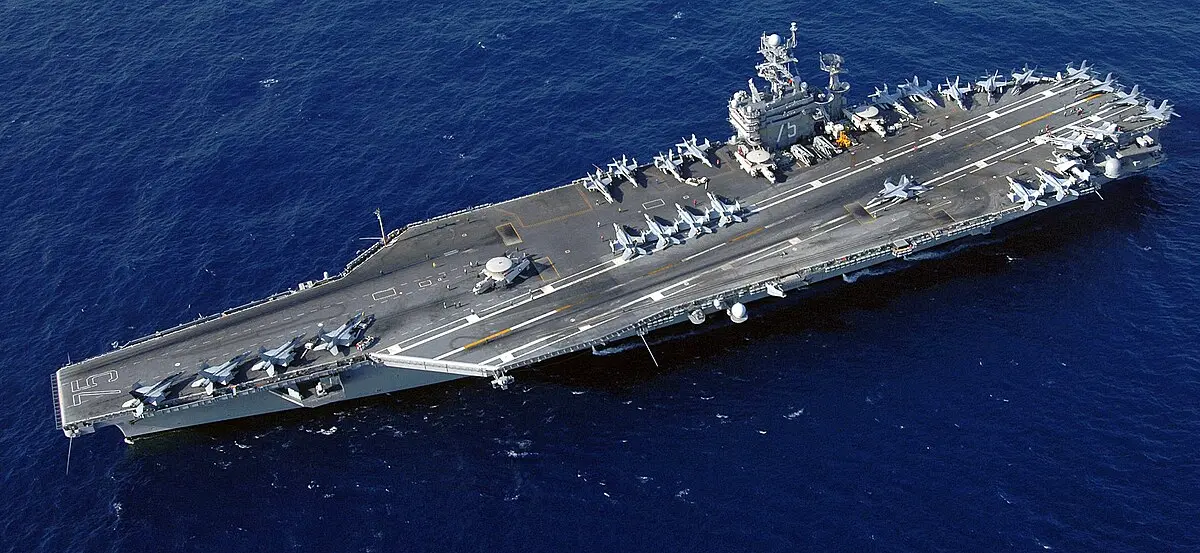 US shot its own fighter jet, another fell from deck and collided with its own ship! All about the declassified USS Truman's 2025 mission details