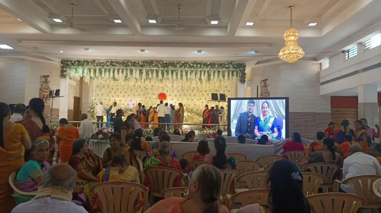 Couple attends own wedding reception online due to IndiGo flight cancellations