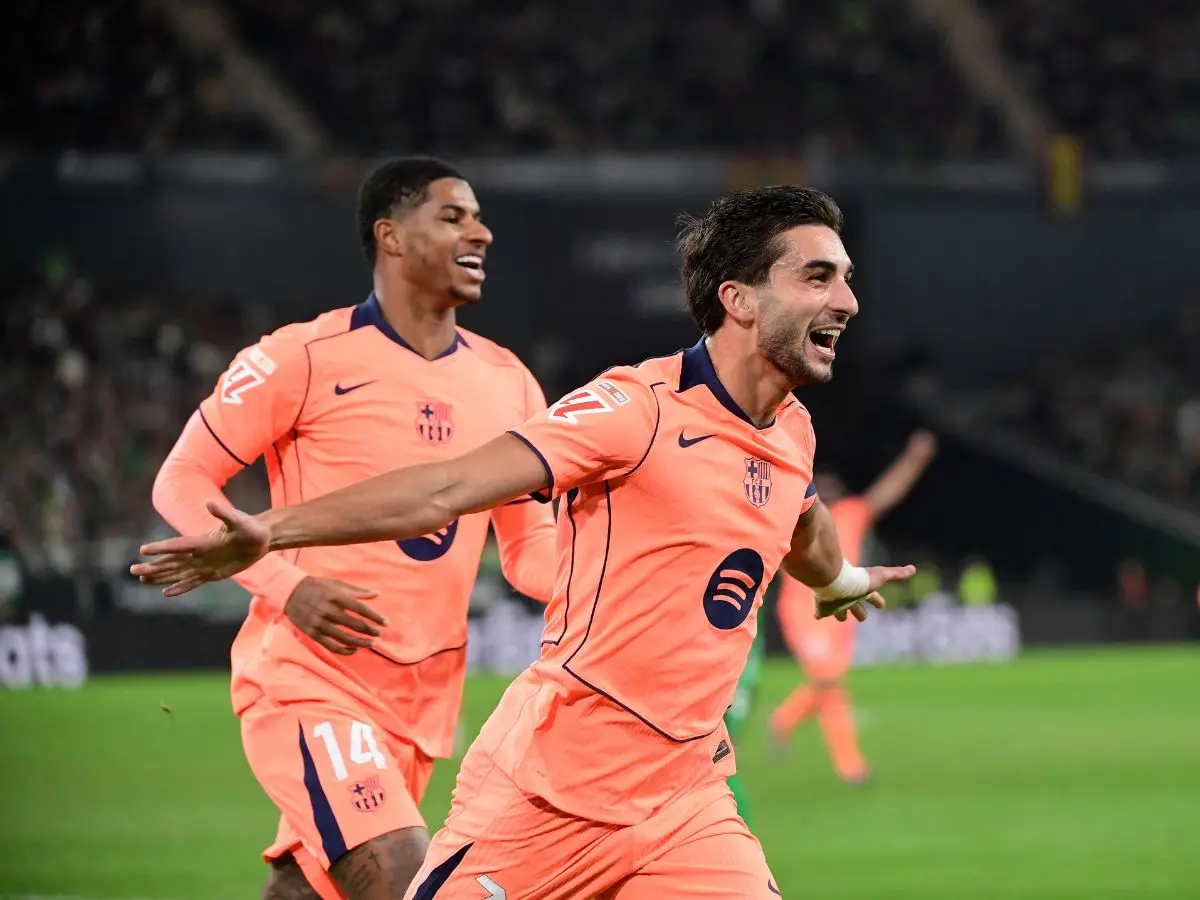 Torres’ first-half hat-trick helps Barcelona extend Liga lead in thumping win over Betis