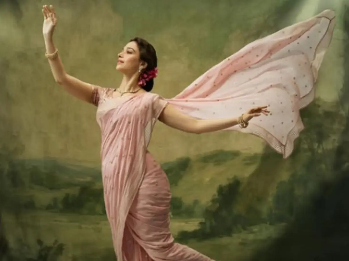 Poster out: Tamannaah Bhatia on playing Jayashree in V Shantaram biopic, 'Amount of grace she had was surreal' Poster out: Tamannaah Bhatia on playing Jayashree in V Shantaram biopic, 'Amount of grace she had was surreal'