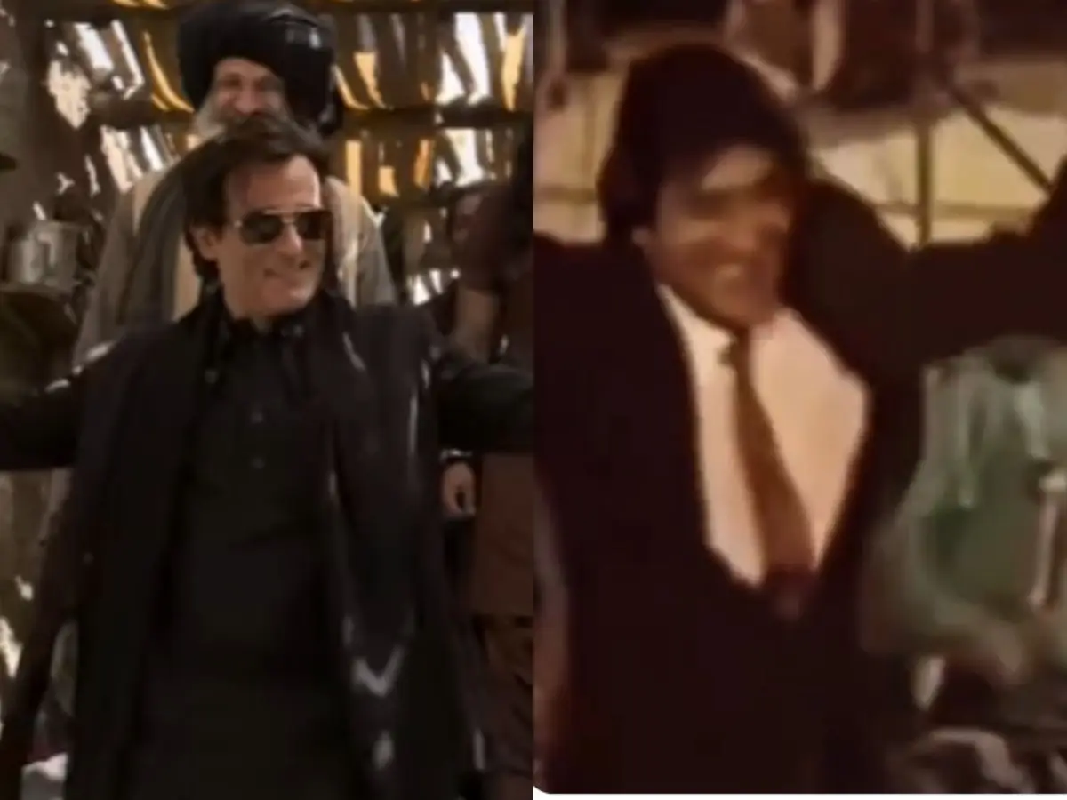 Dhurandhar: Akshaye Khanna's viral FA9LA dance step inspired from his father Vinod Khanna? Fans think so | Watch