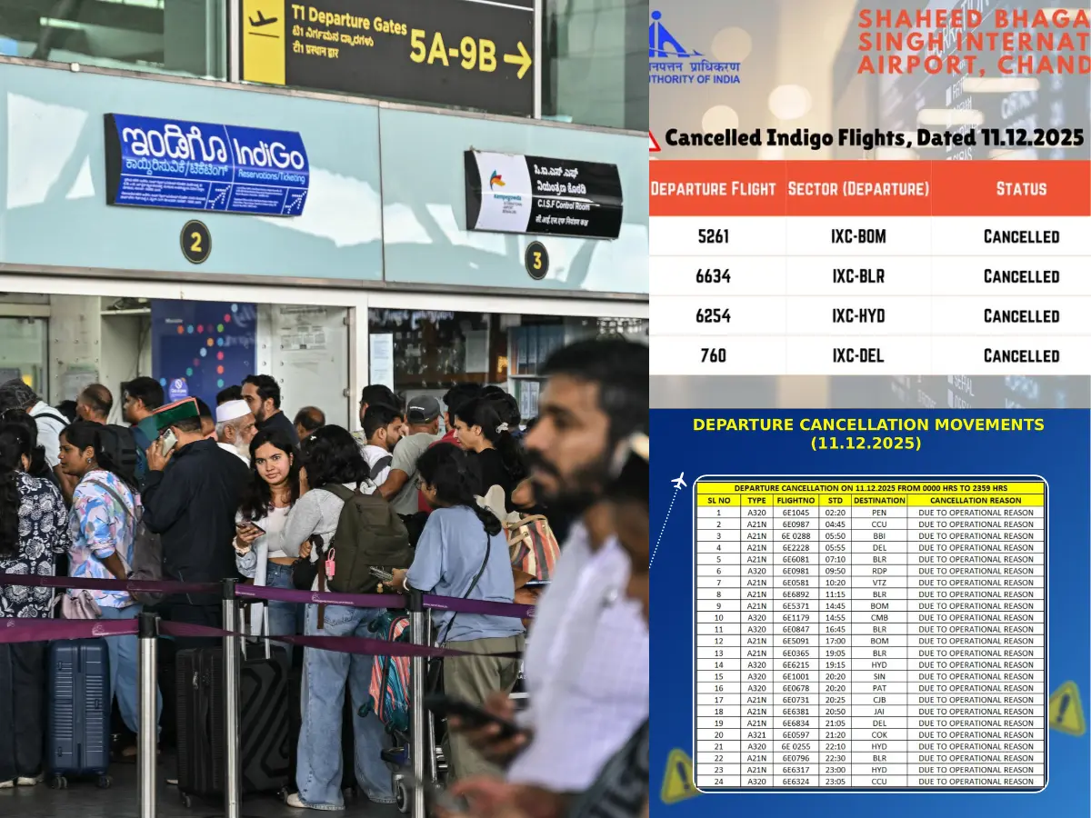 IndiGo chaos isn’t over: 100+ flights scrapped today. Is yours on the list? IndiGo chaos isn’t over: 100+ flights scrapped today. Is yours on the list?