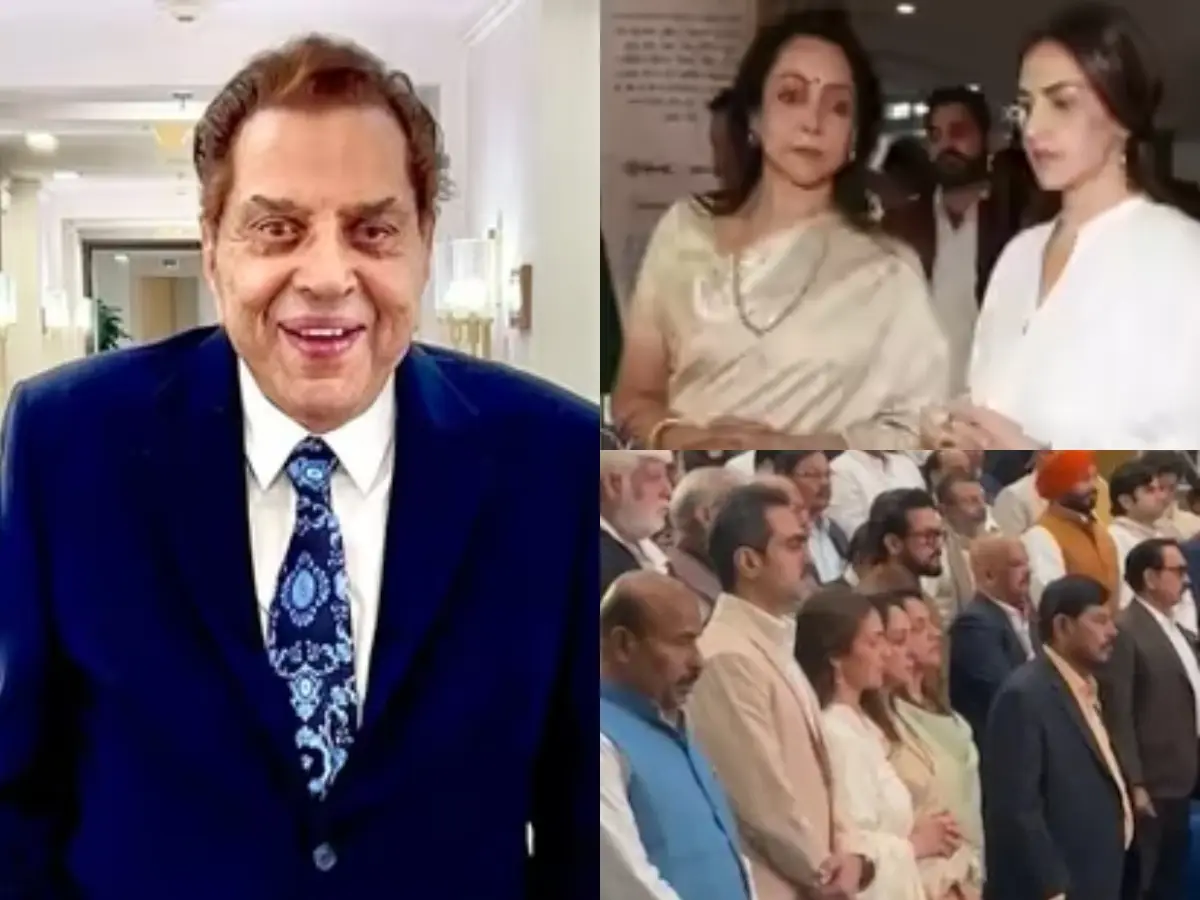 Dharmendra prayer meet: Hema Malini delivers emotional speech; Amit Shah, JP Nadda and others pay floral tribute Dharmendra prayer meet: Hema Malini delivers emotional speech; Amit Shah, JP Nadda and others pay floral tribute
