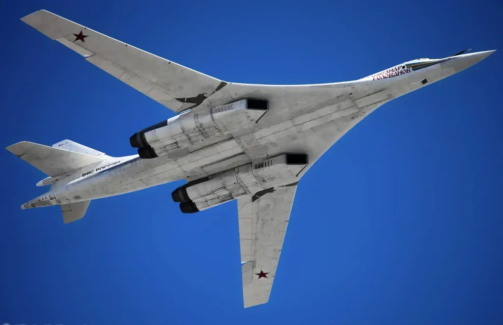 Service Ceiling Altitude - Tu-160 52,493 Feet Operating Height