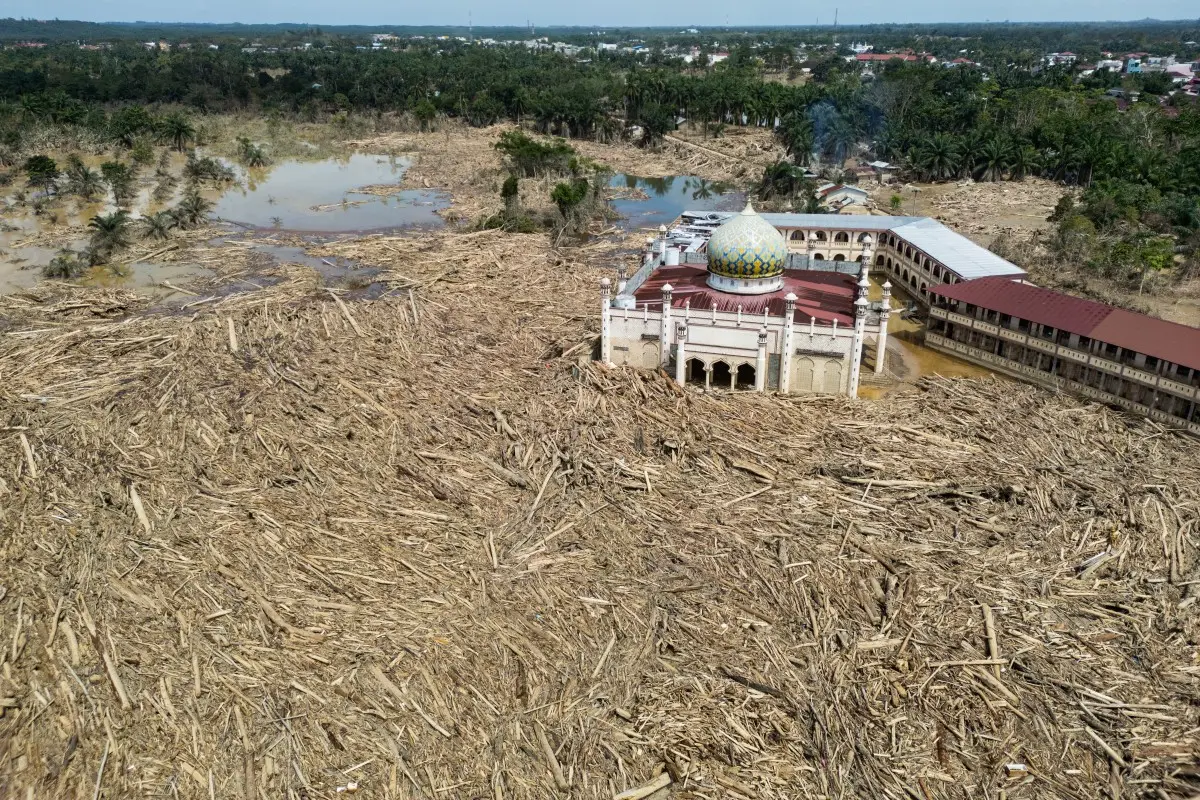 Powerful cyclone brings torrential rainfall