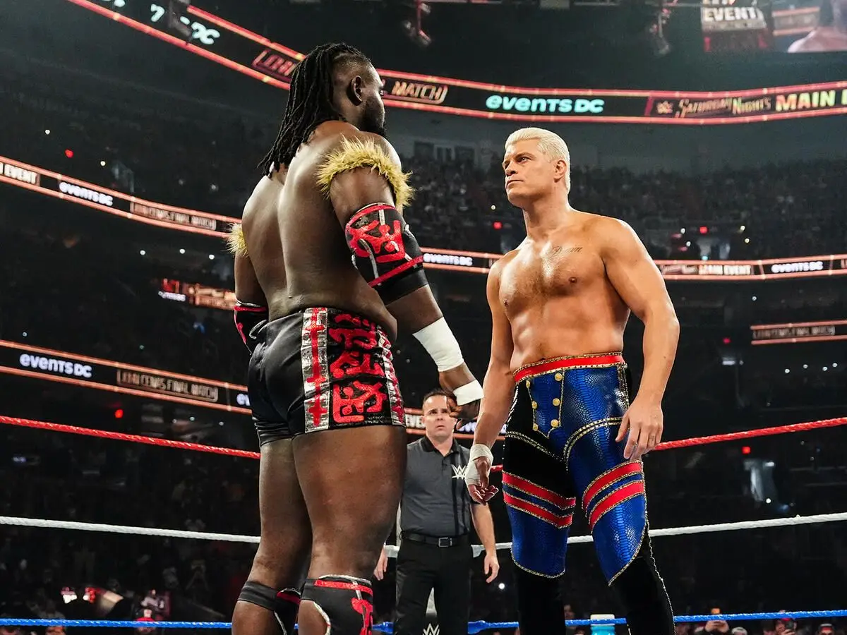 Cody Rhodes vs Oba Femi – Singles Match